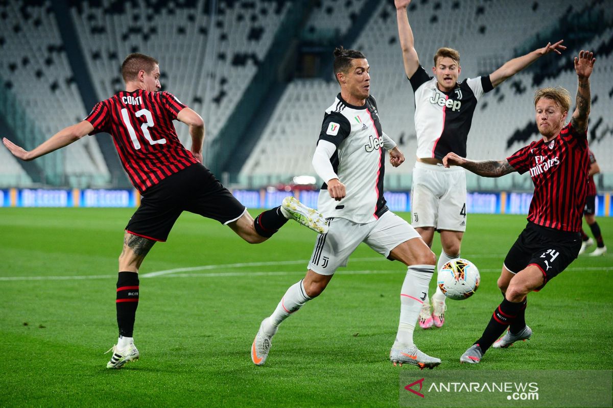 Singkirkan Milan, Juventus melaju ke final Piala Italia