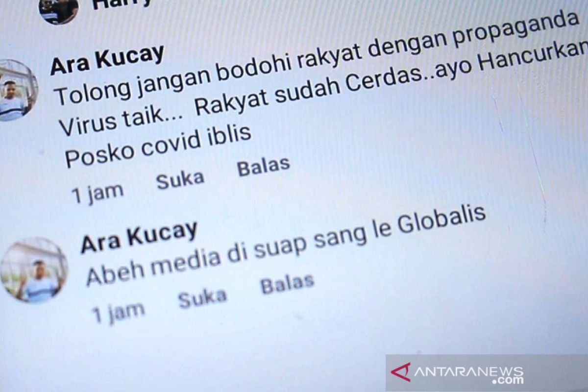 Diduga provokasi warga, Tim COVID-19 Nagan Raya panggil seorang pemilik akun Facebook