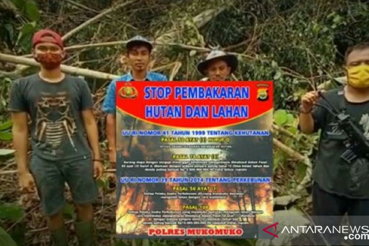 Polisi Mukomuko gelar patroli cegah pembalakan dan kebakaran hutan