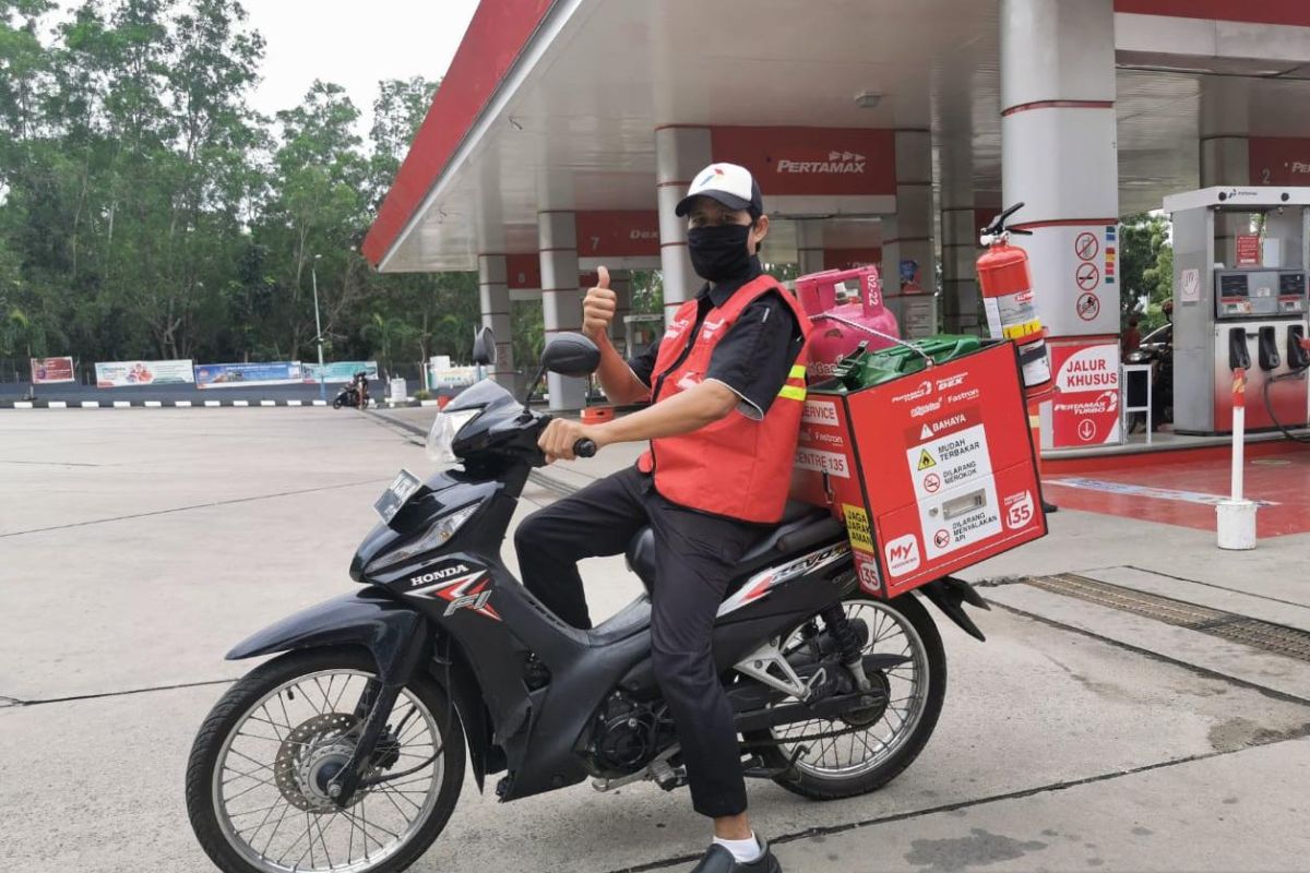 Layanan antar Pertamina ringankan beban warga di tengah wabah COVID-19