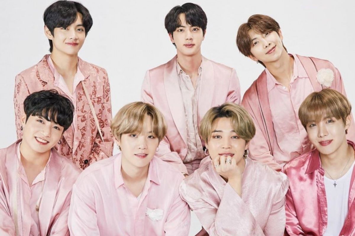 BTS posisi puncak reputasi merek grup K-pop pria pada Juni ini