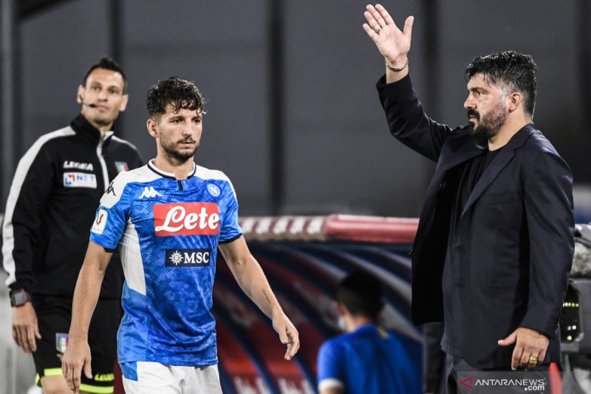 Napoli tim yang mampu atasi tekanan, kata Gattuso