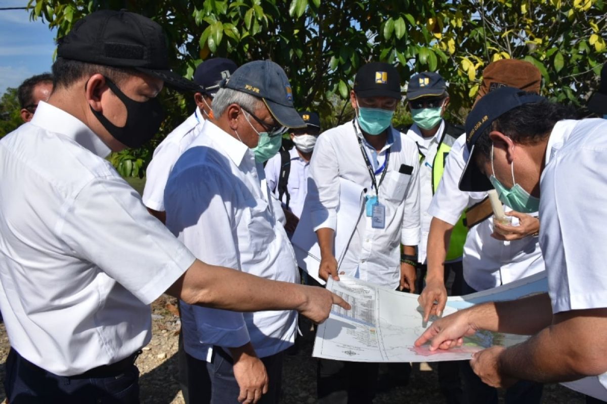 Menteri PUPR janjikan peningkatan irigasi eks PLG di Kapuas