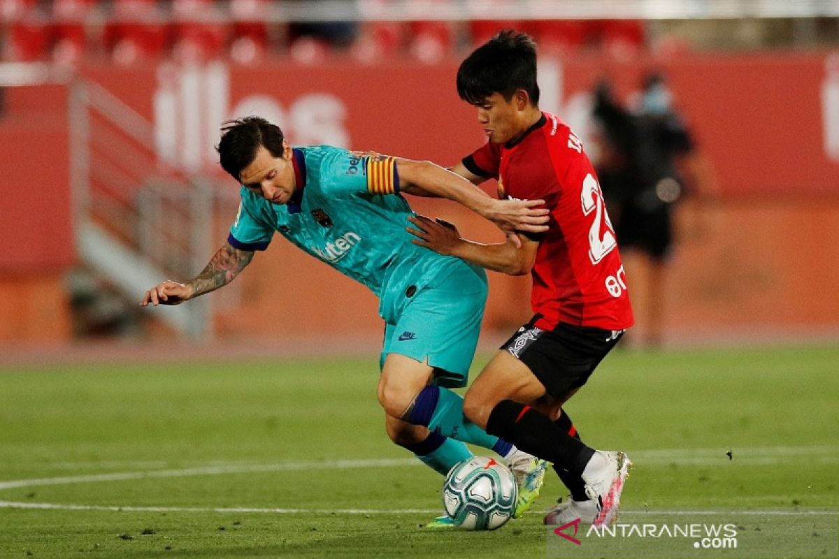 Messi sumbang satu gol dua assist saat Barcelona hantam Mallorca 4-0