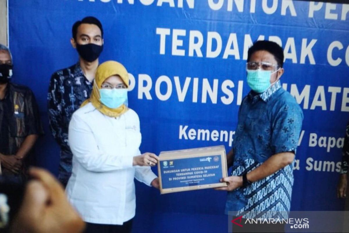 Di Sumsel, Kemenparekraf bantu pekerja pariwisata terdampak COVID-19