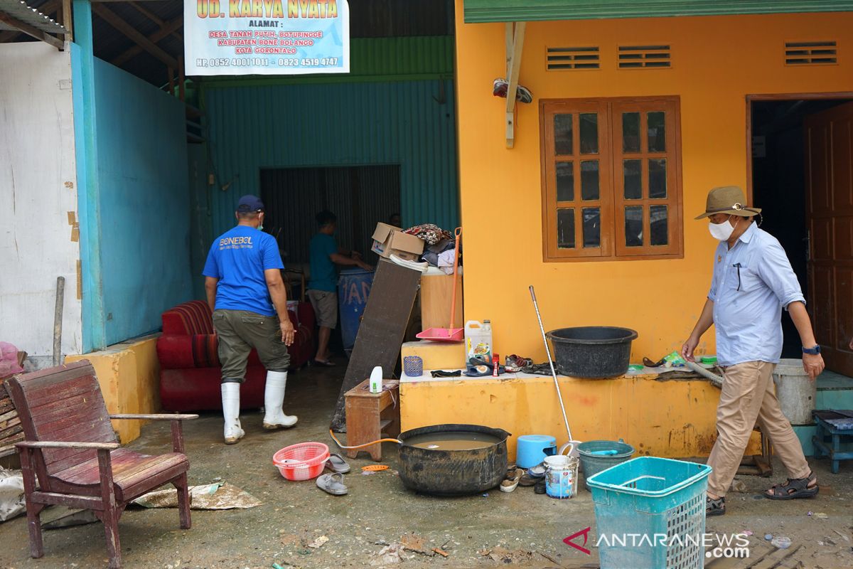 Banjir Bone Bolango berdampak pada 12 ribu warga