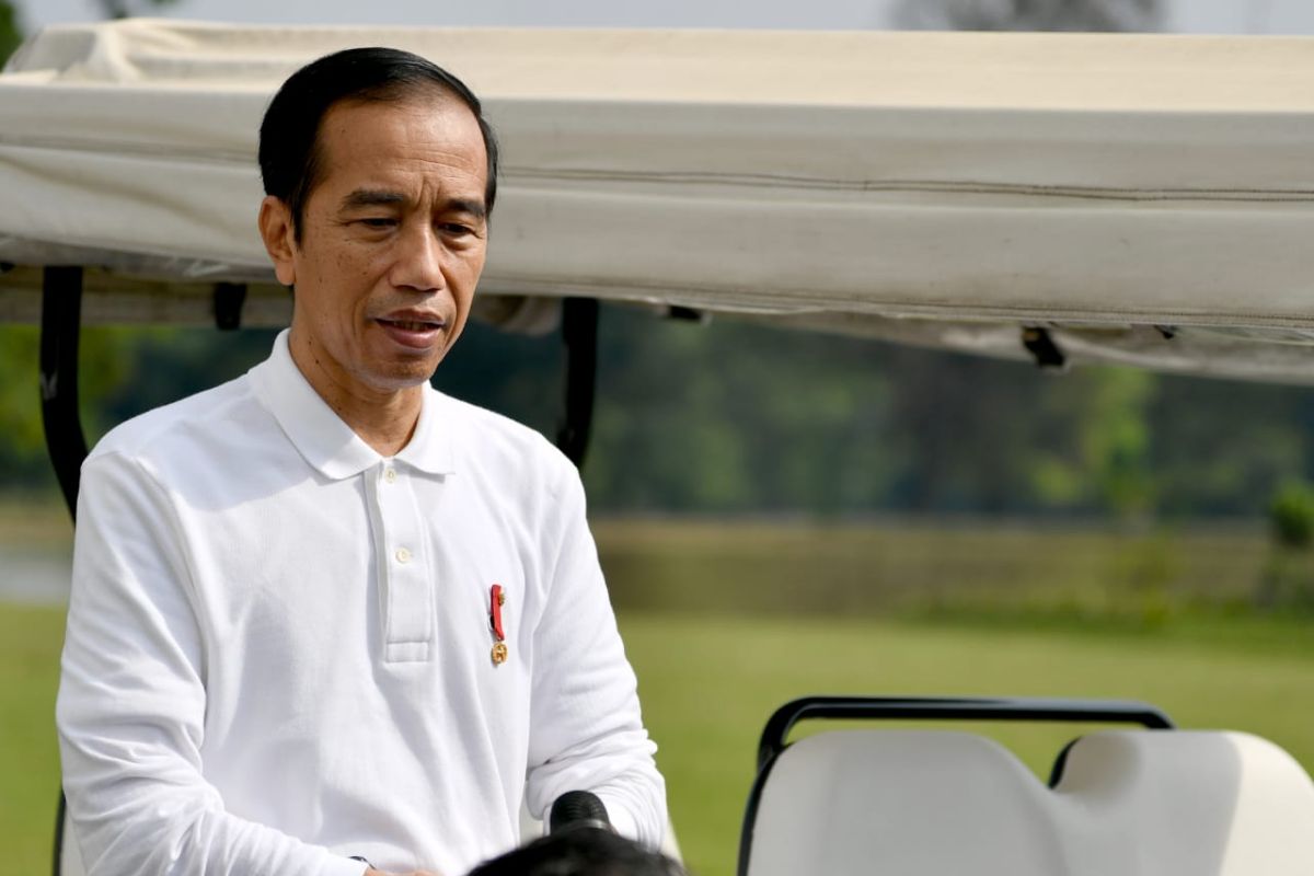 Presiden Jokowi menyampaikan dukacita wafatnya Pramono Edhie Wibowo