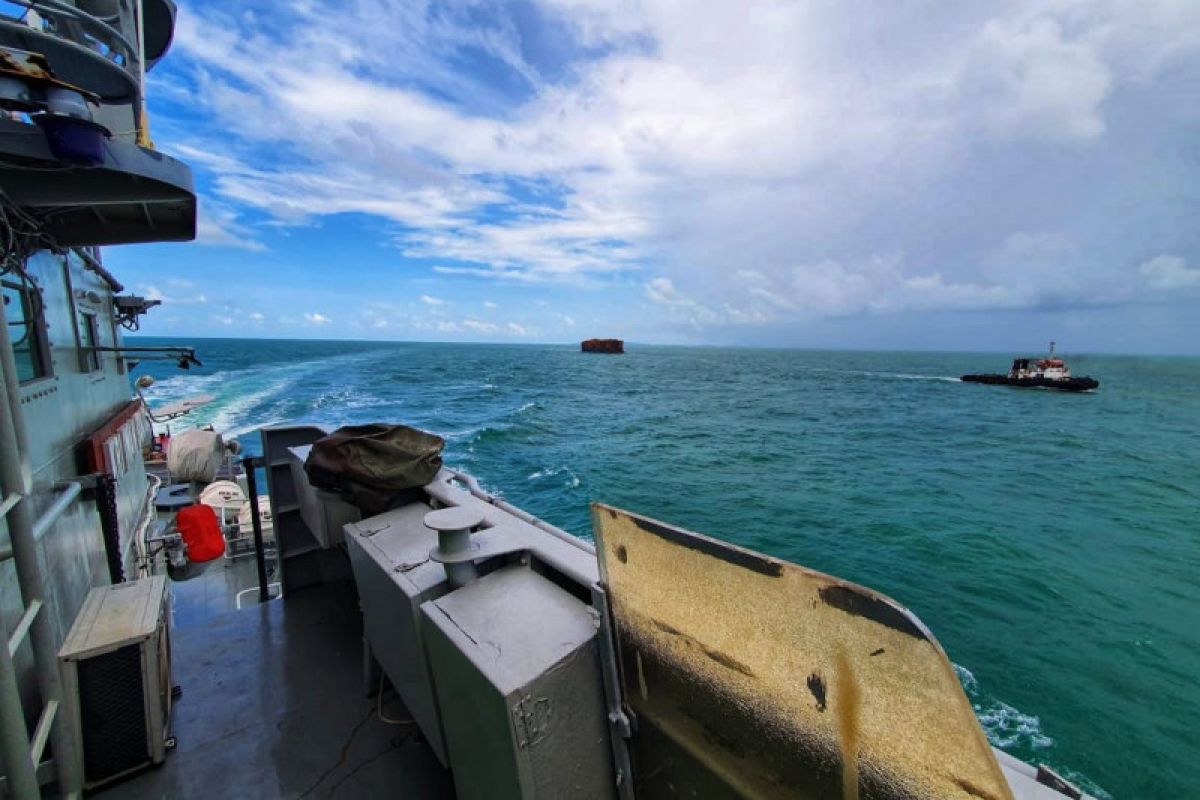 Eighty four foreign vessels driven out of Indonesia's Bintan waters