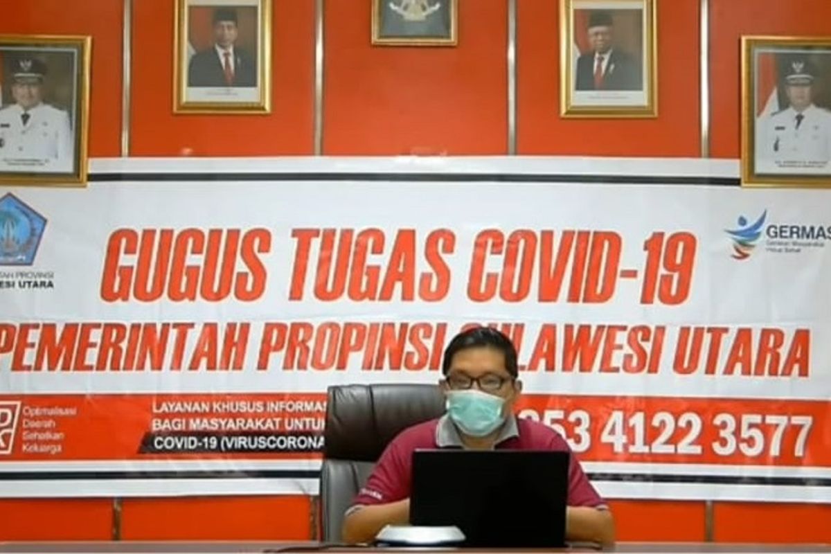 110 orang positif COVID-19 di Sulut dinyatakan sembuh