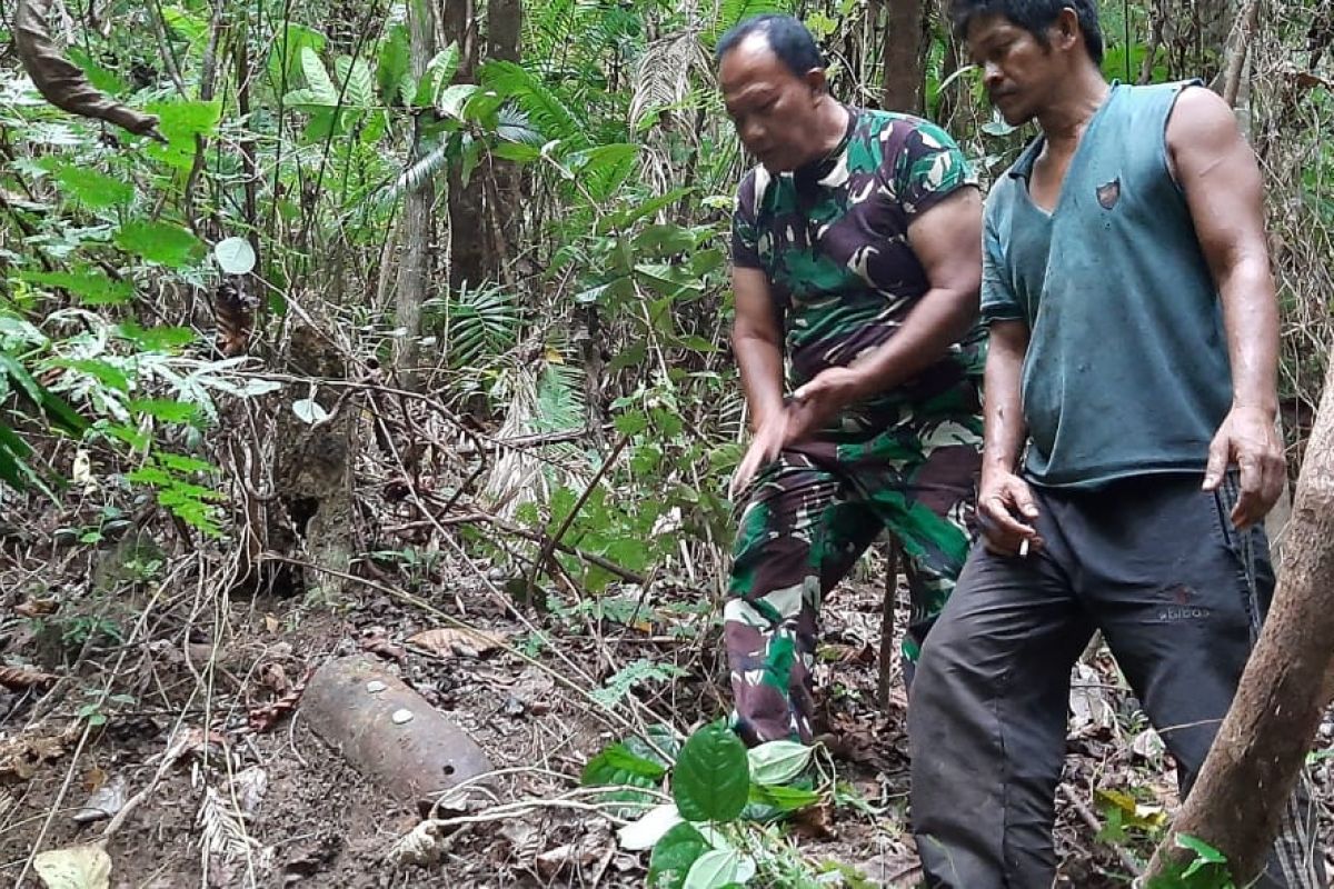 Warga temukan bom rudal diduga peninggalan Jepang