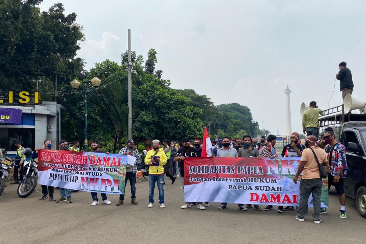 Mahasiswa Papua serukan cinta NKRI dan patuhi hukum