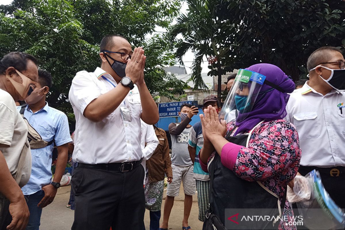 Dirut Pasar Jaya diprotes pedagang soal kebijakan ganjil-genap