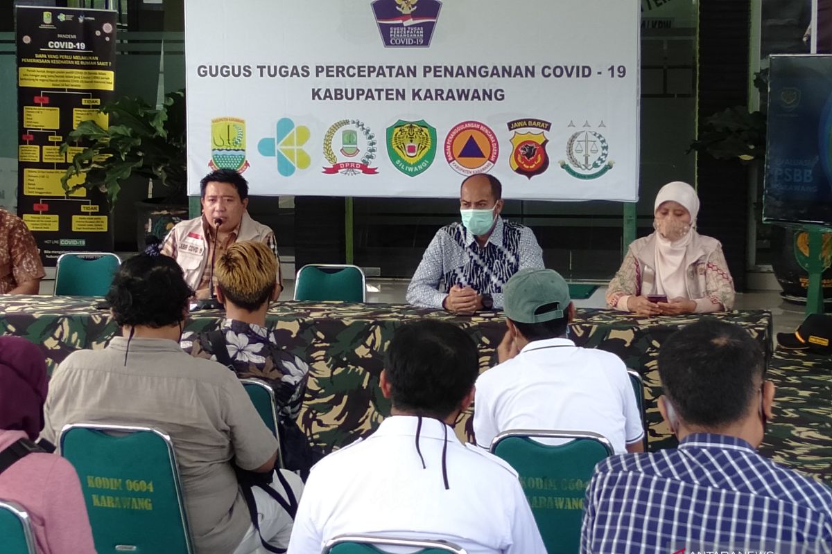 Gugus Tugas khawatir kasus  COVID-19 di Karawang meningkat lagi