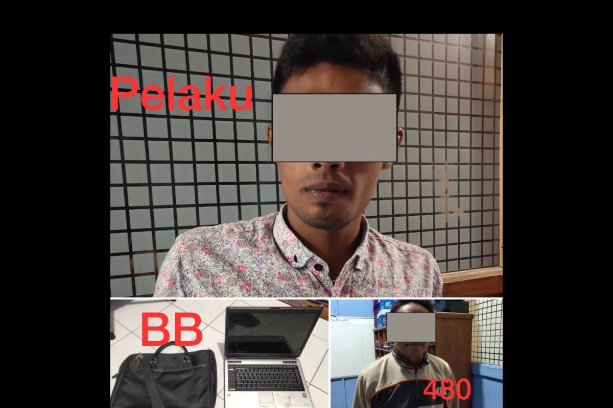 Curi laptop di kos-kosan, pria di Sumbawa dibekuk polisi kurang dari 24 Jam