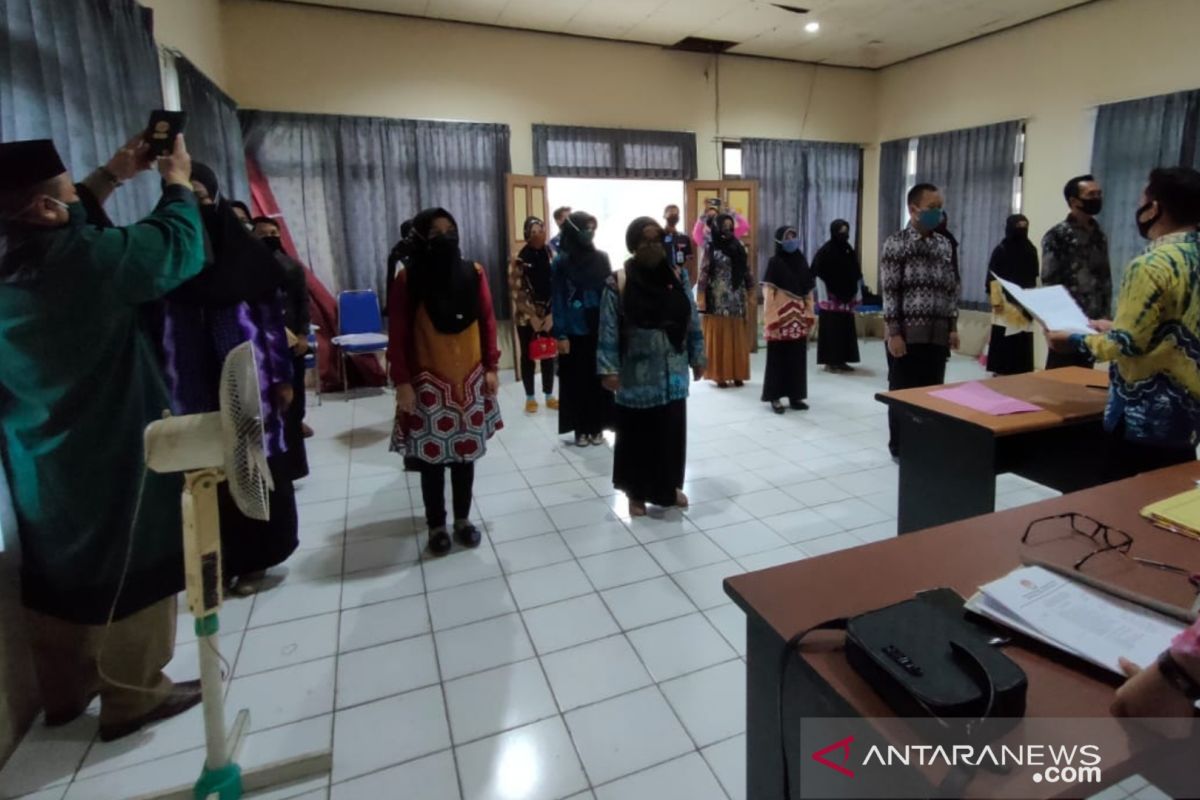 Di tengah Pandemi, PPS se-HST resmi dilantik dengan protokol kesehatan