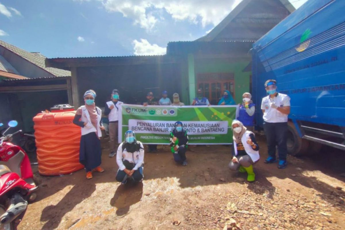 FK UMI salurkan bantuan untuk korban banjir Jeneponto