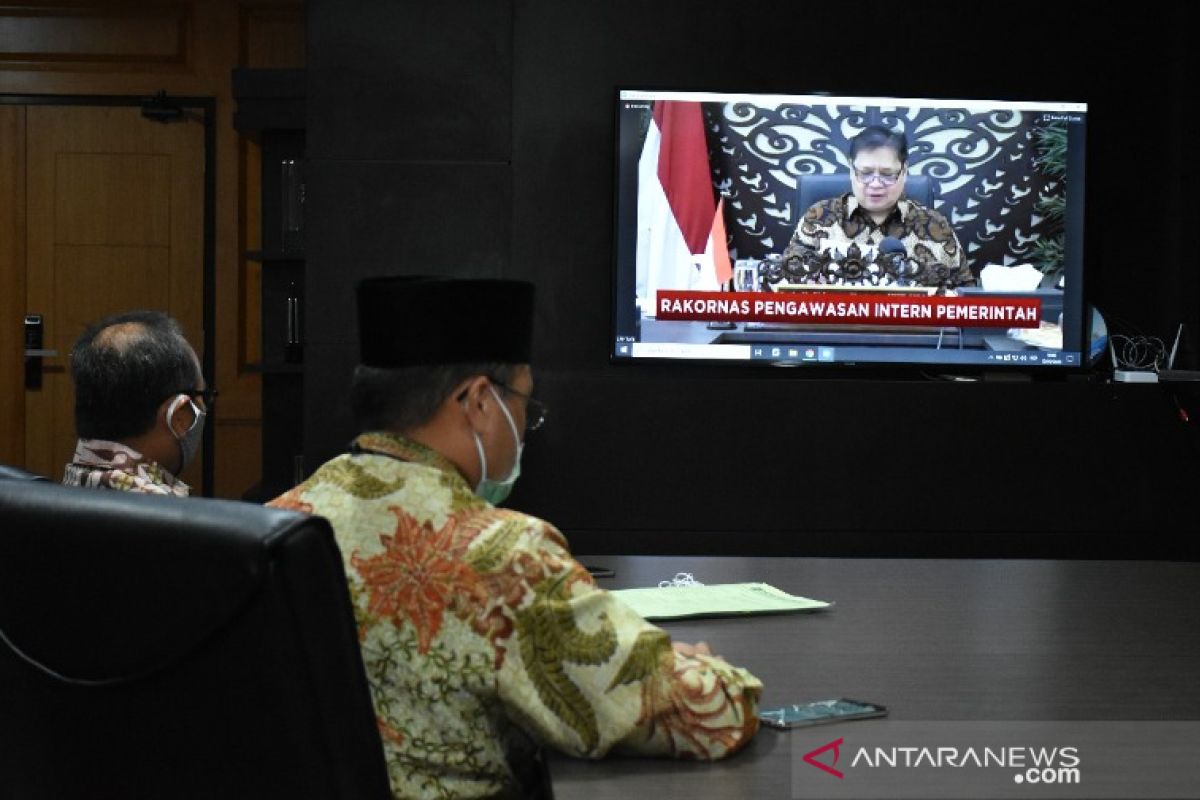 Presiden Jokowi tekankan tata kelola yang baik dalam Rakornas Pengawasan Intern Pemerintah 2020