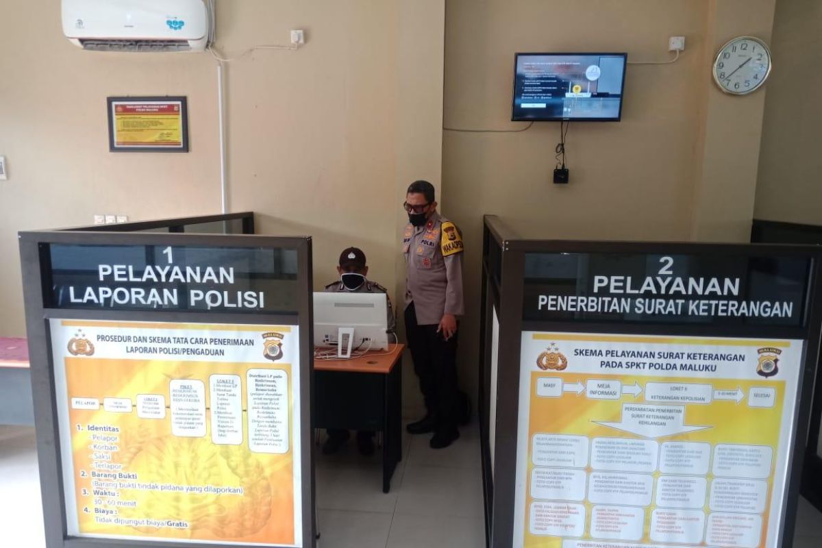 Wakapolda Maluku  :  pelayanan SPKT berjalan baik