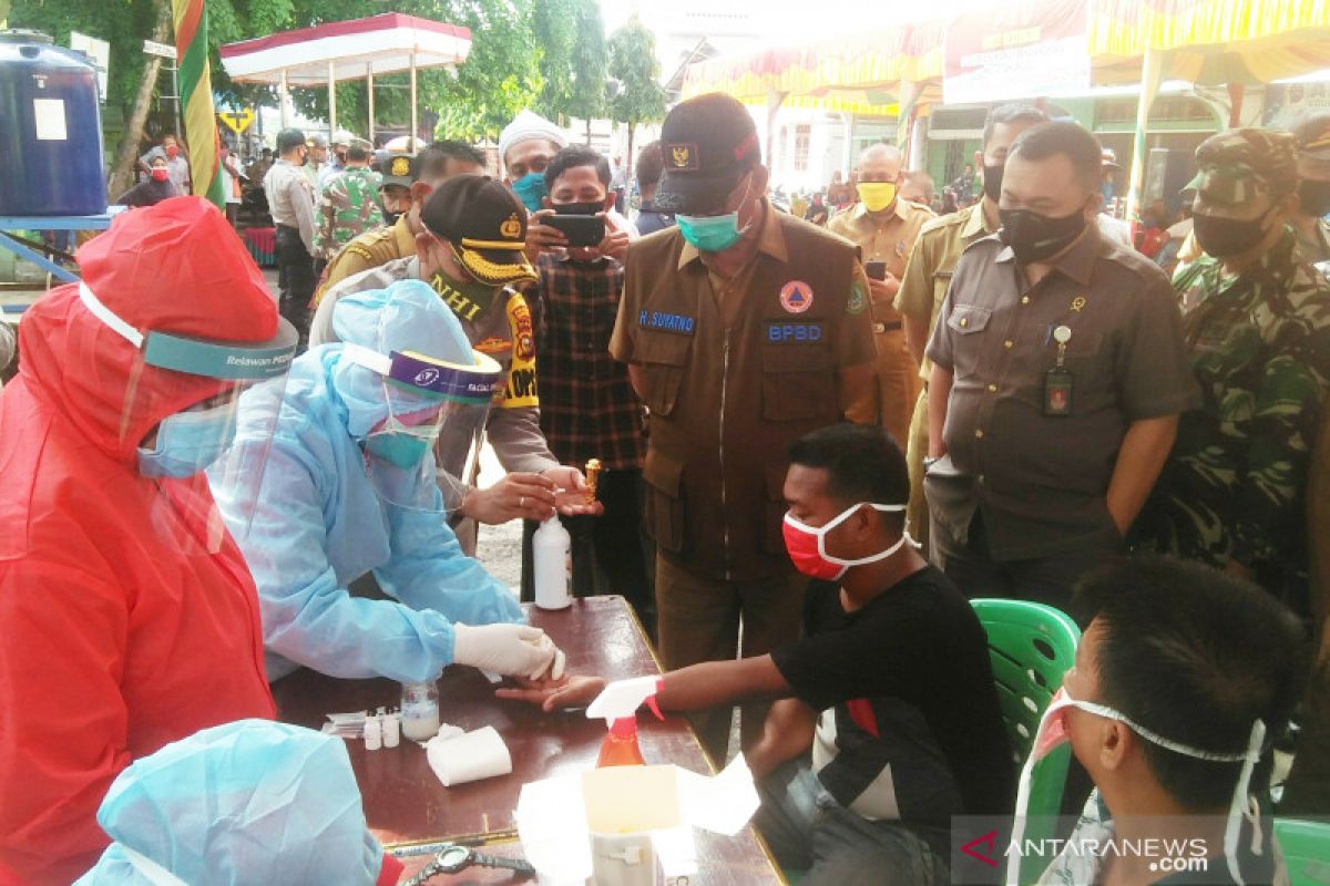 Sambut Hari Bhayangkara ke-74, Polres Rokan Hilir gelar bakti kesehatan