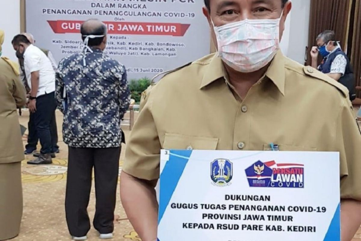 Kabupaten Kediri dapat bantuan satu mesin PCR