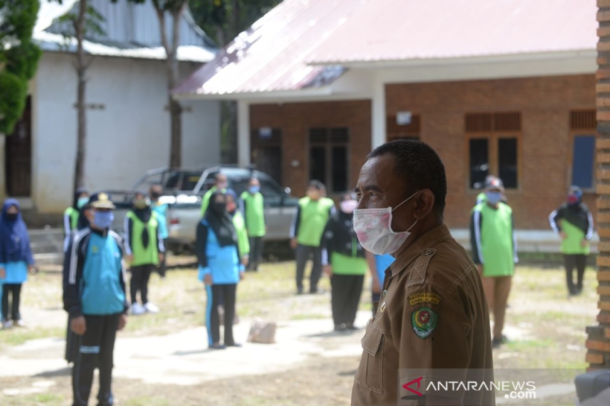 Dukung program Mentan, PPL Tapsel gelar apel siaga ketahanan pangan di tengah COVID-19