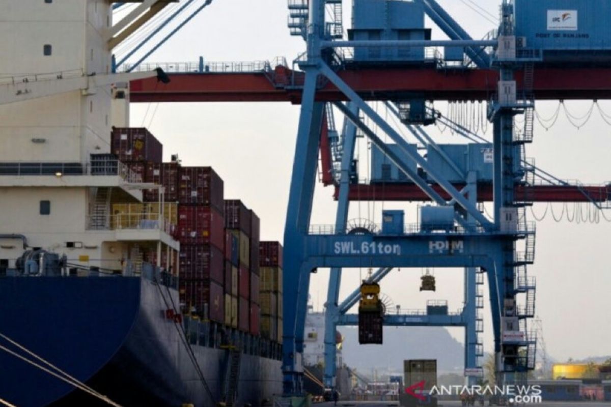 Neraca perdagangan  Lampung surplus