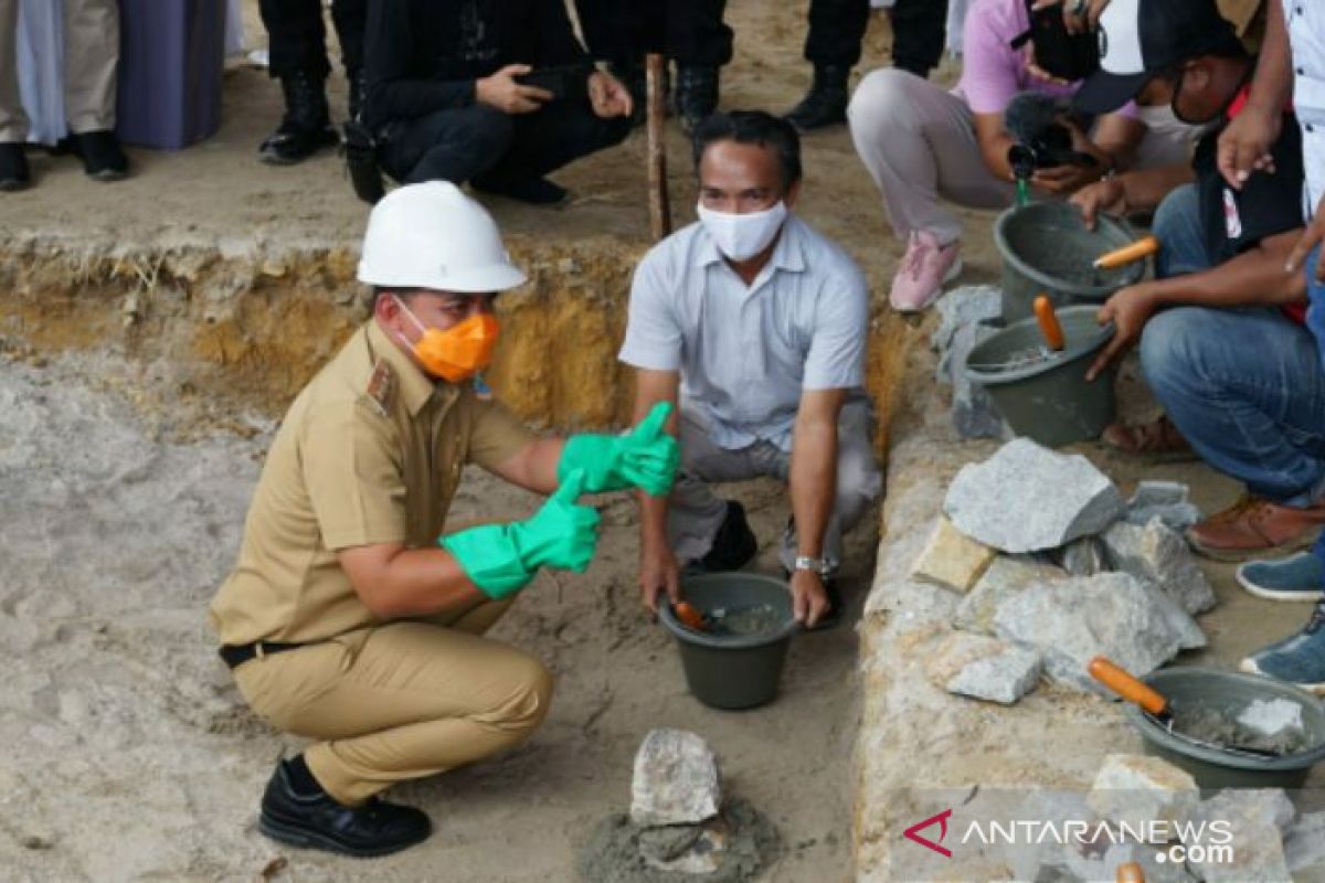 Gedung baru mulai dibangun, Molen harap Polres Pangkalpinang berikan pelayanan optimal