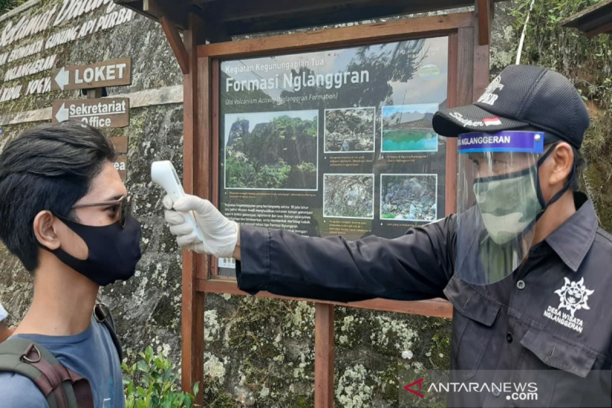 Dispar Gunung Kidul gelar simulasi pembukaan wisata Kawasan Nglanggeran