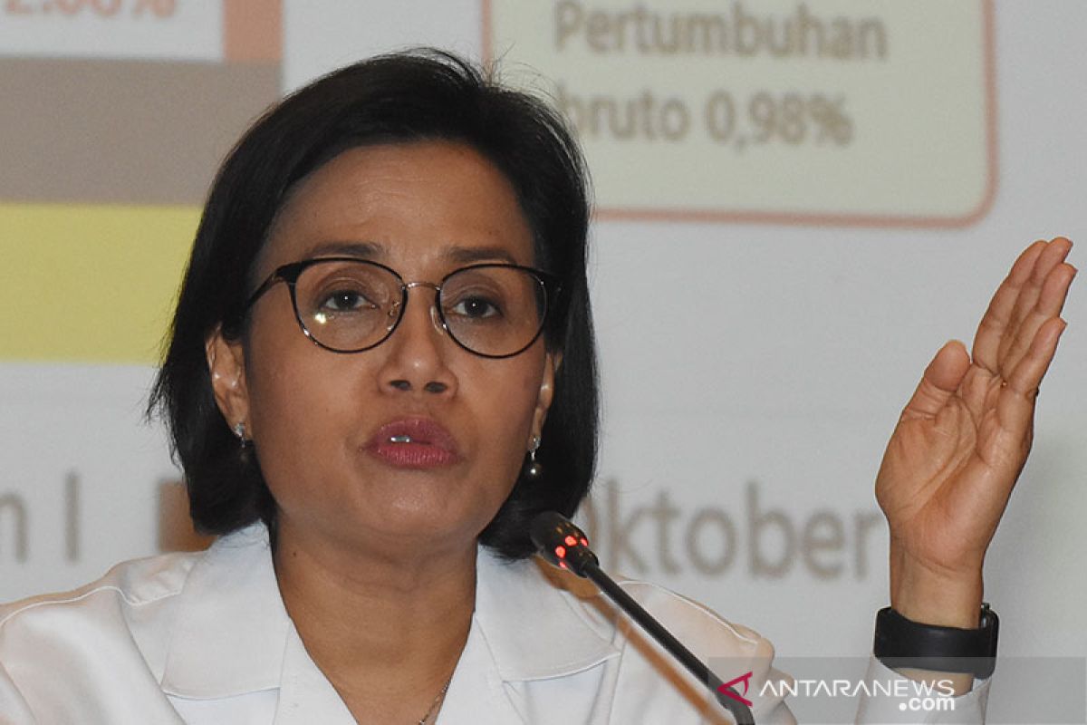 Sri Mulyani sebut belanja negara semester I 2020 tumbuh 3,3 persen