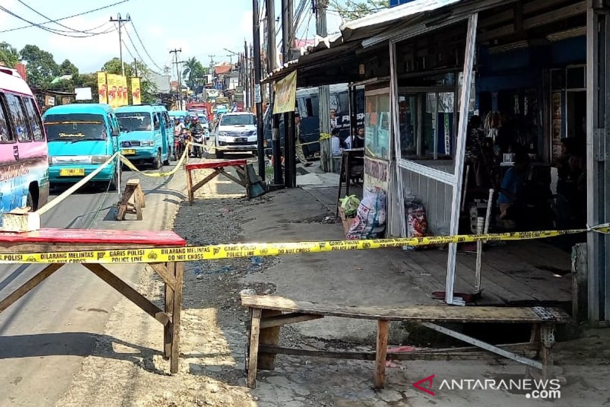 Bos toko material di Sukabumi tewas saat kejar maling