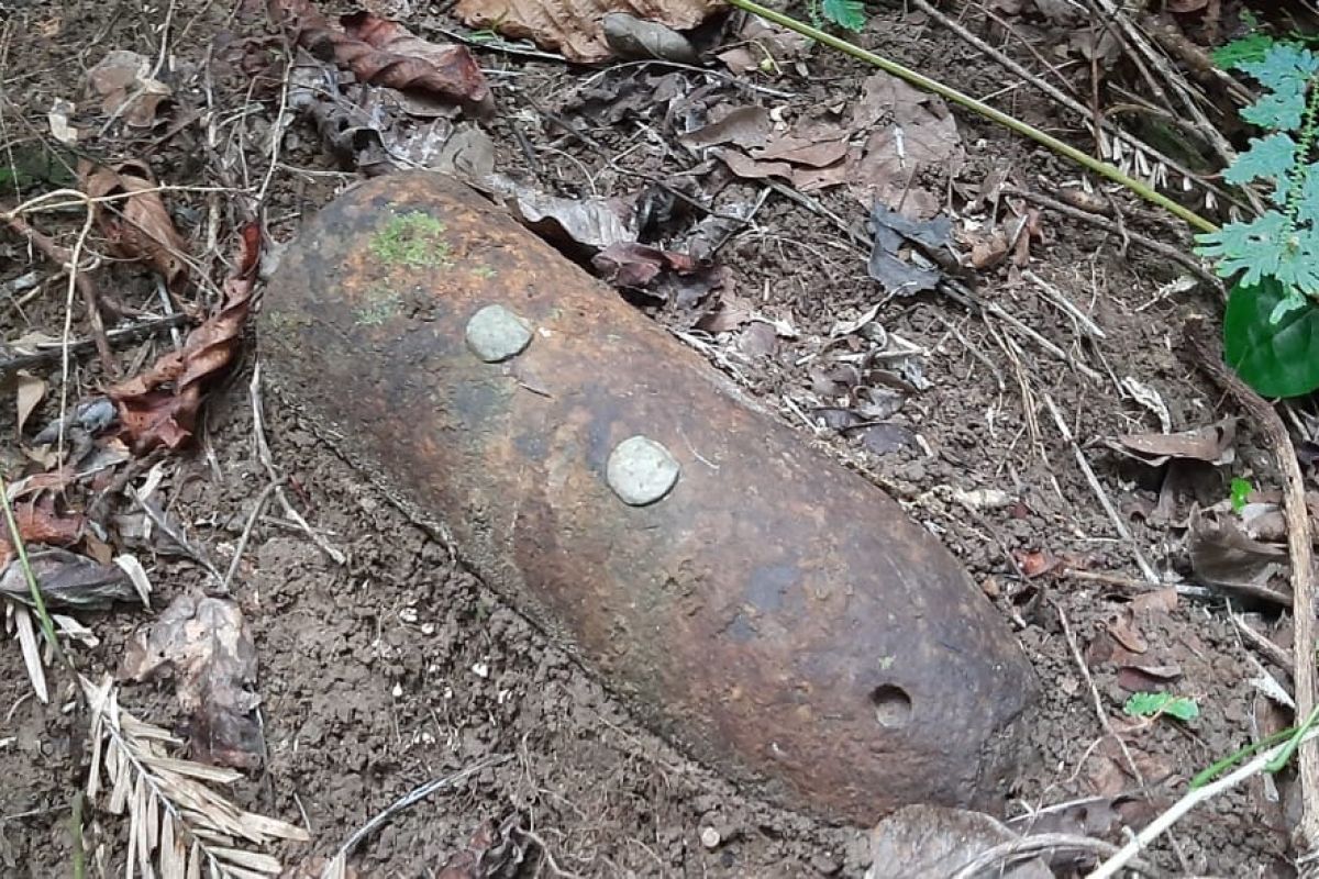 Berikut pengakuan penemu Bom Rudal Pesawat diduga peninggalan jepang di Aceh Jaya