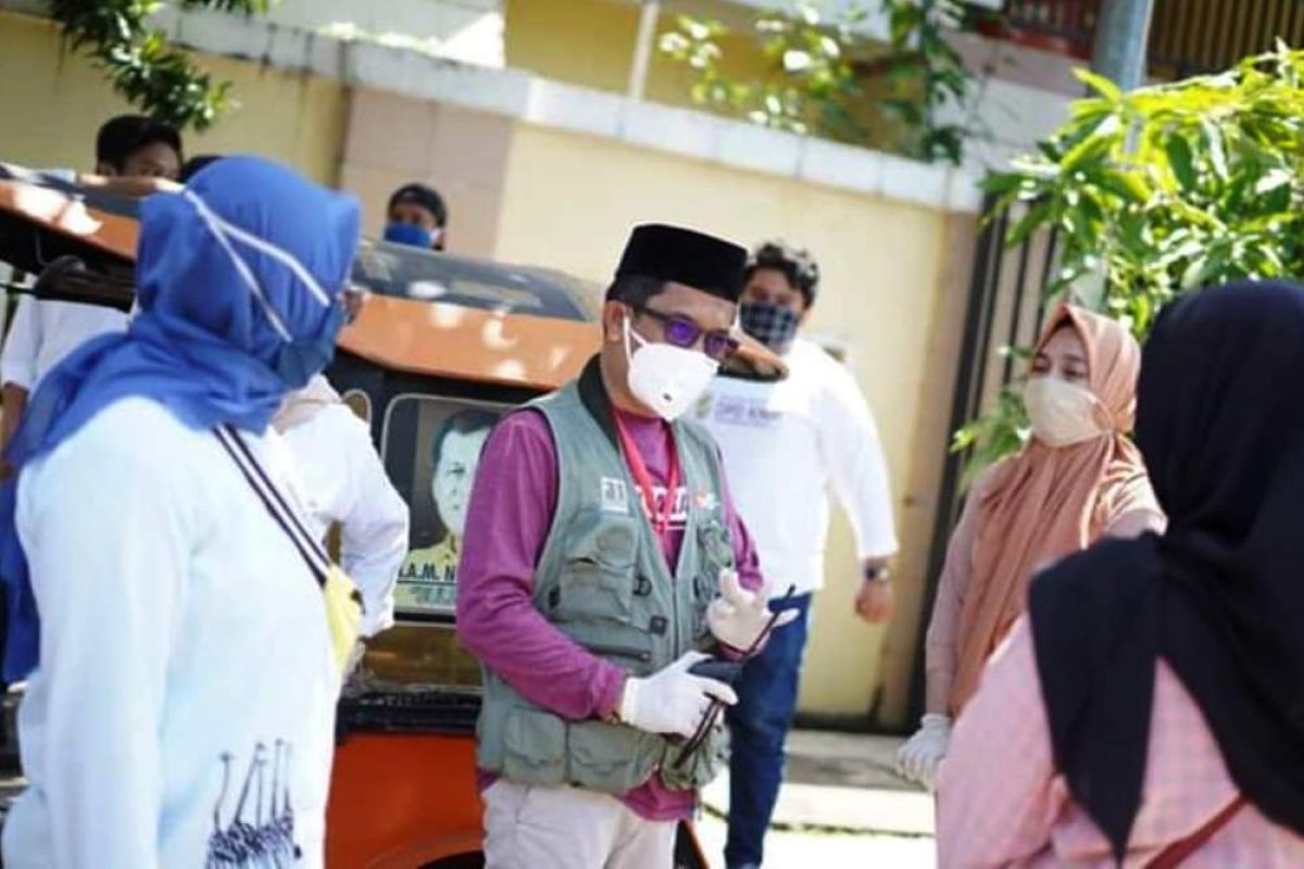 Zakir Sabhara HW, "Komandan Relawan" perangi pandemi COVID-19