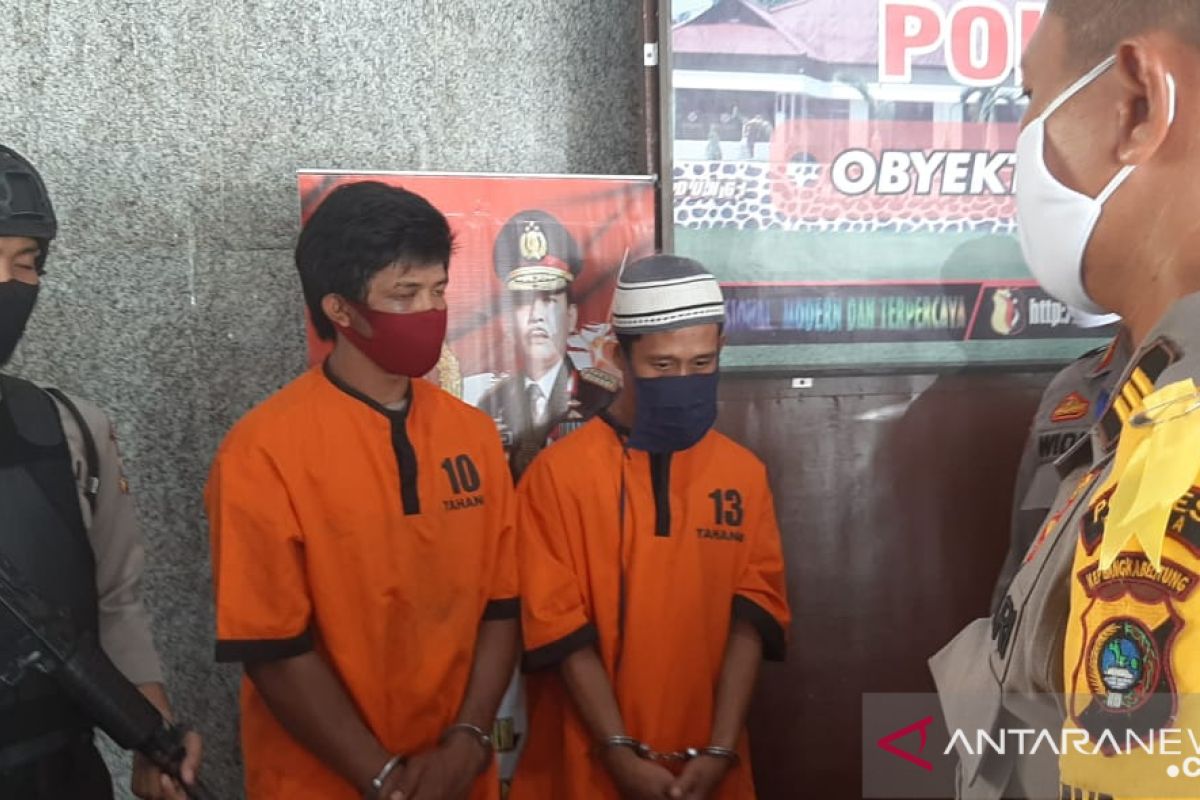 Polsek Pemali berhasil amankan dua pelaku pencurian (Video)