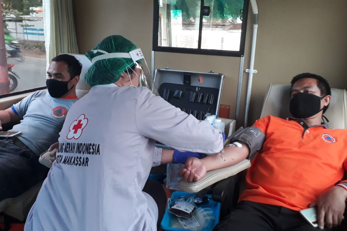 PMI Makassar galakkan slogan jangan takut donor darah