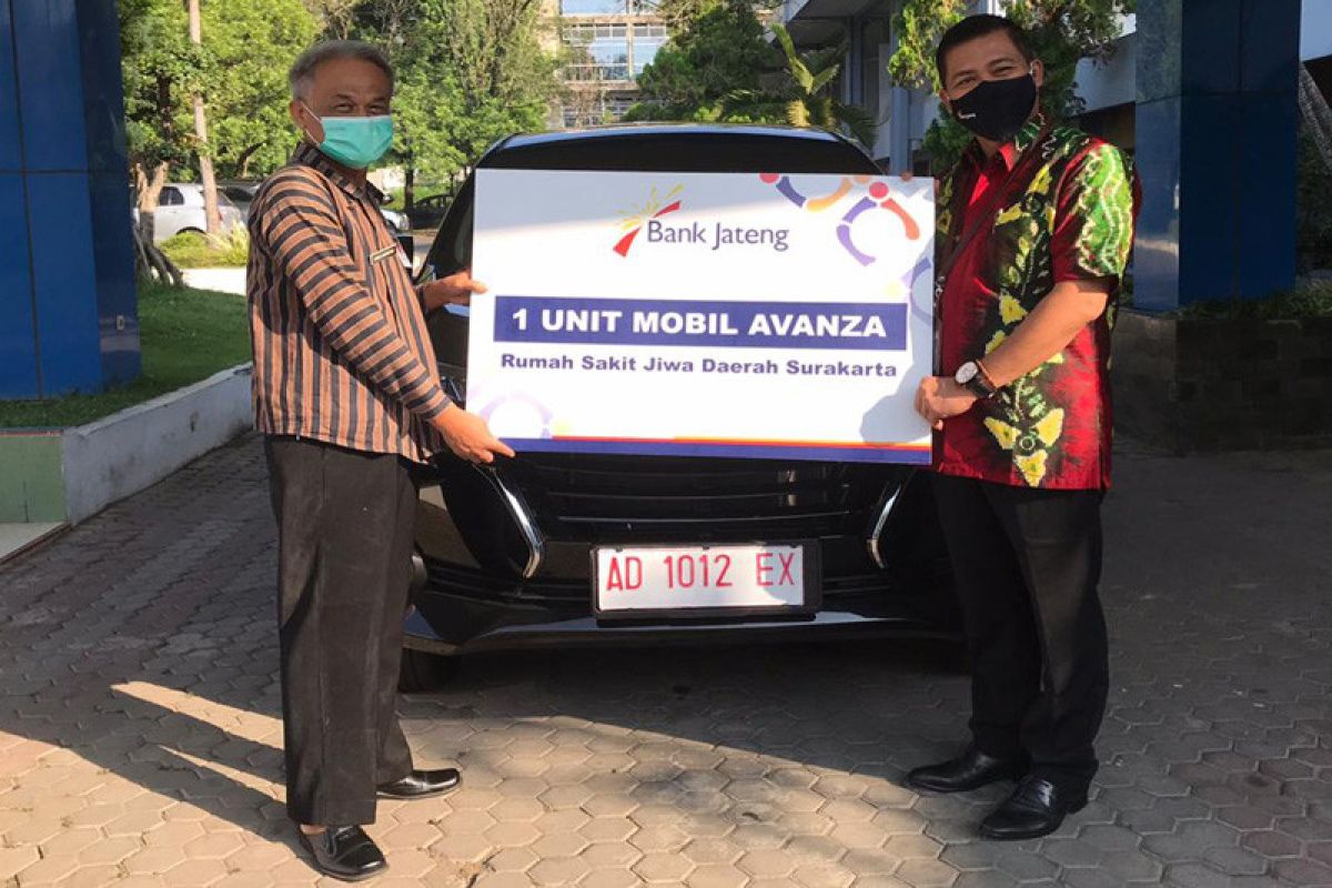 Bank Jateng serahkan bantuan mobil operasional ke RSJD Surakarta