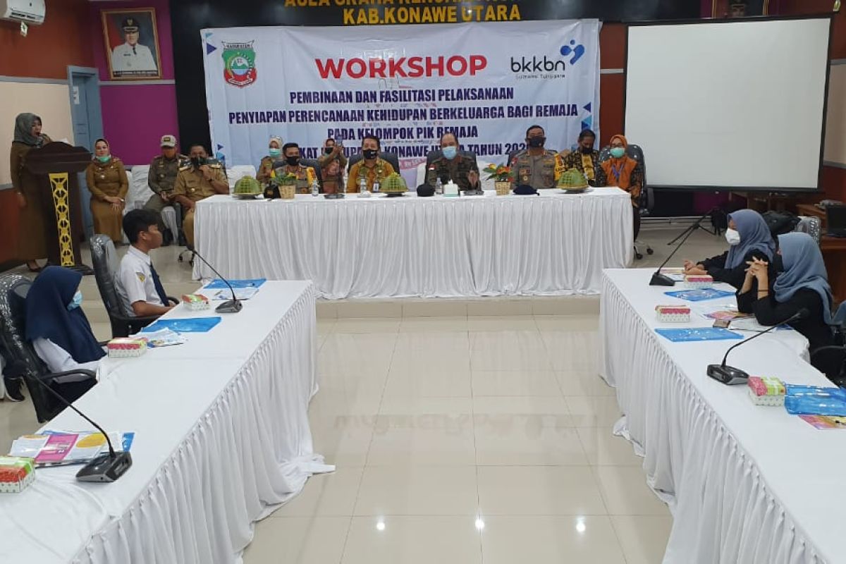 BKKBN gelar workshop penyiapan kehidupan berkeluarga bagi remaja di Konawe Utara