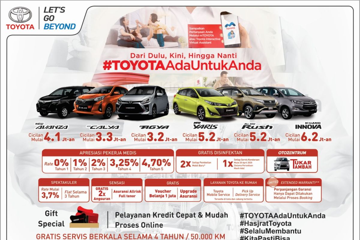 Hasjrat Toyota beri program khusus tenaga medis di Papua miliki kendaraan