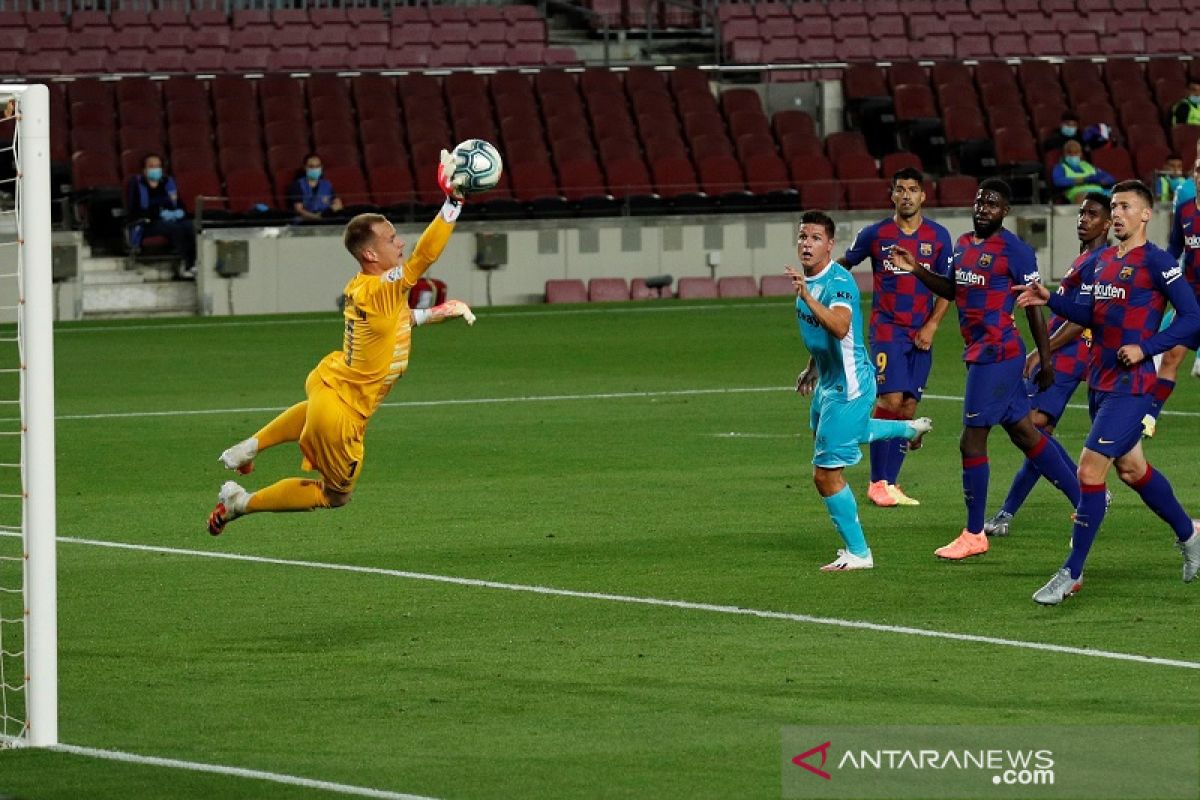 Atasi Leganes, Barcelona kembali perlebar jarak keunggulan