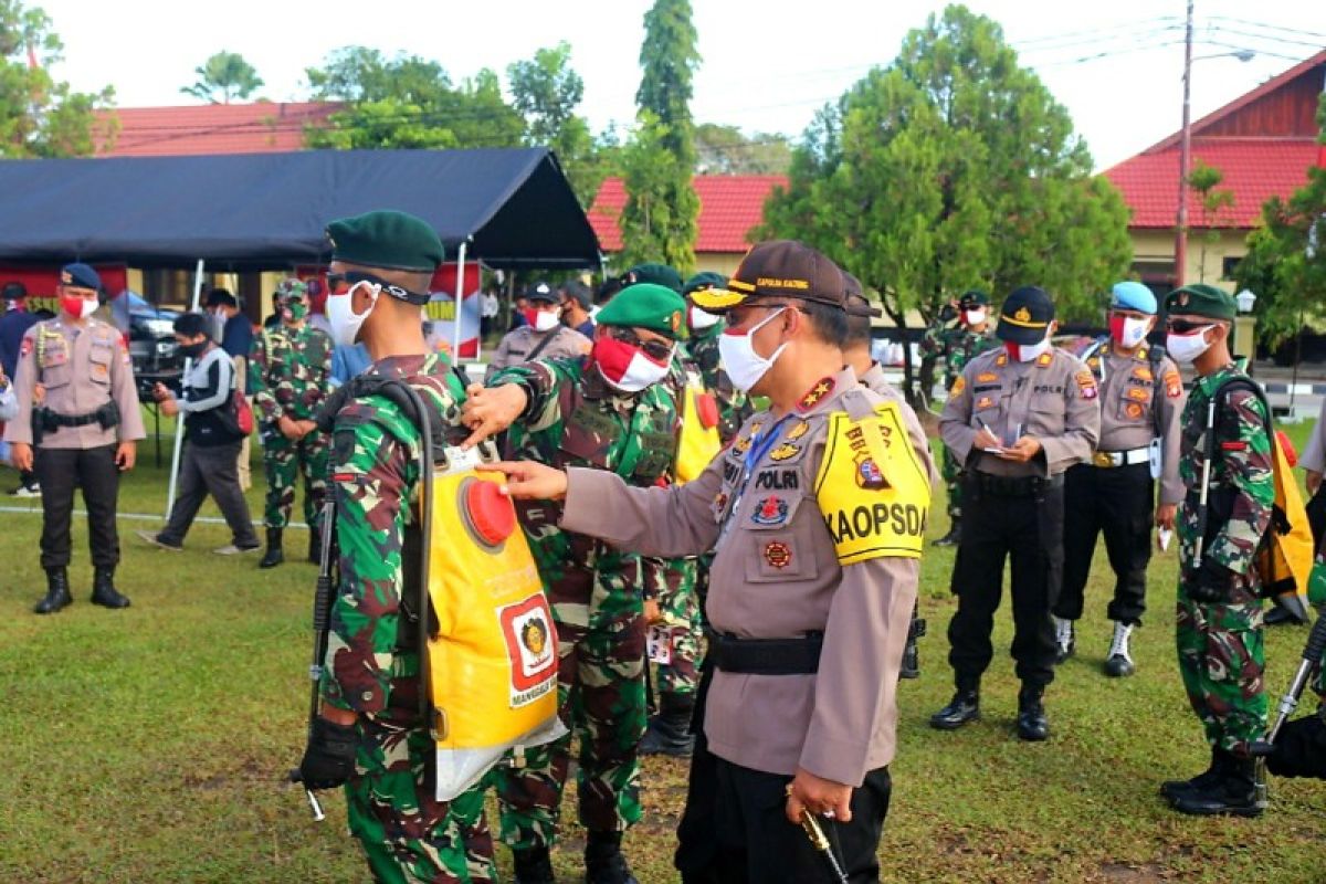 Kapolda-Danrem 102/Pjg pastikan kesiapan sarana prasarana penanggulangan karhutla di Kalteng