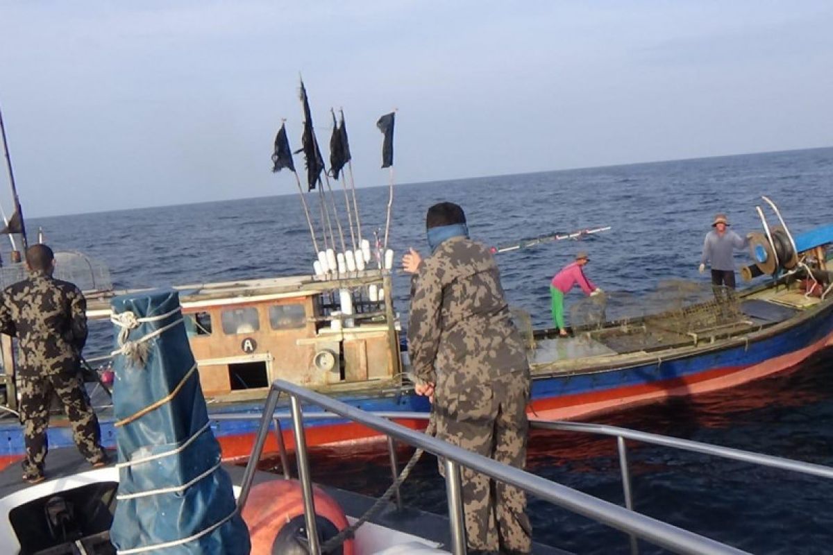 KKP tangkap dua kapal asing lakukan illegal fishing