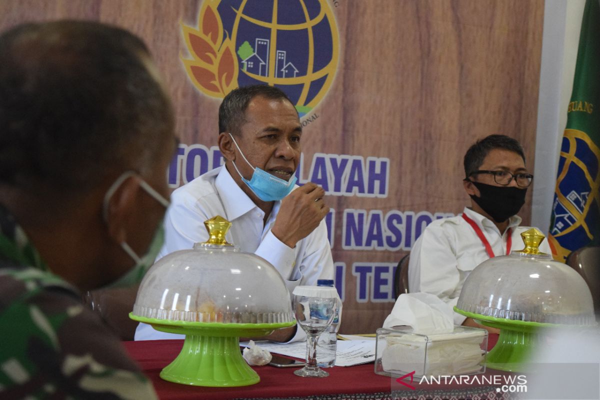 Wali Kota Palu paparkan sejumlah masalah lahan pada rakor di BPN Sulteng