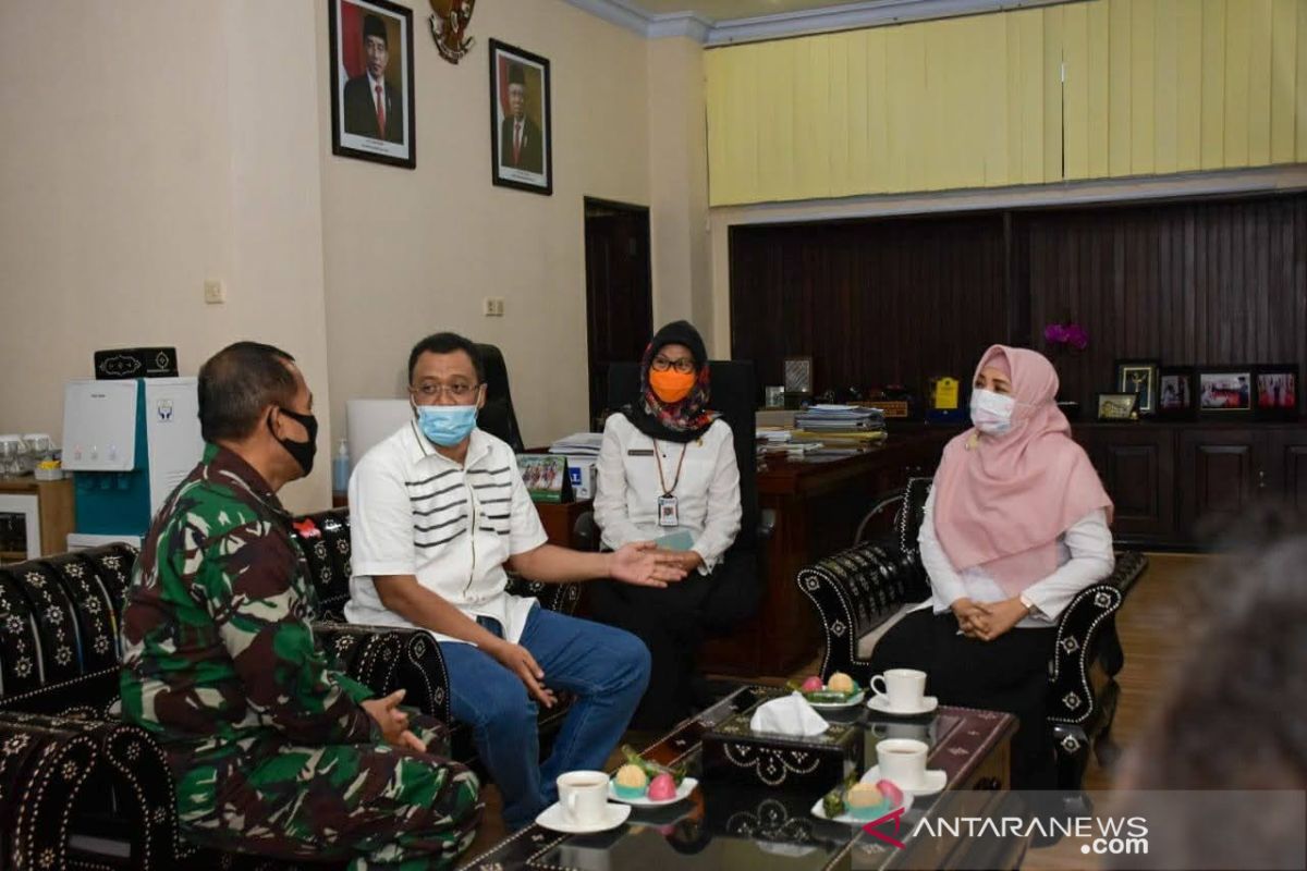 Lanal Mataram mempertegas komitmen bantu penanganan COVID-19 di NTB