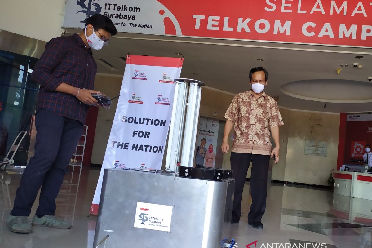 ITTS buat robot sterilisasi ruang isolasi pasien COVID-19