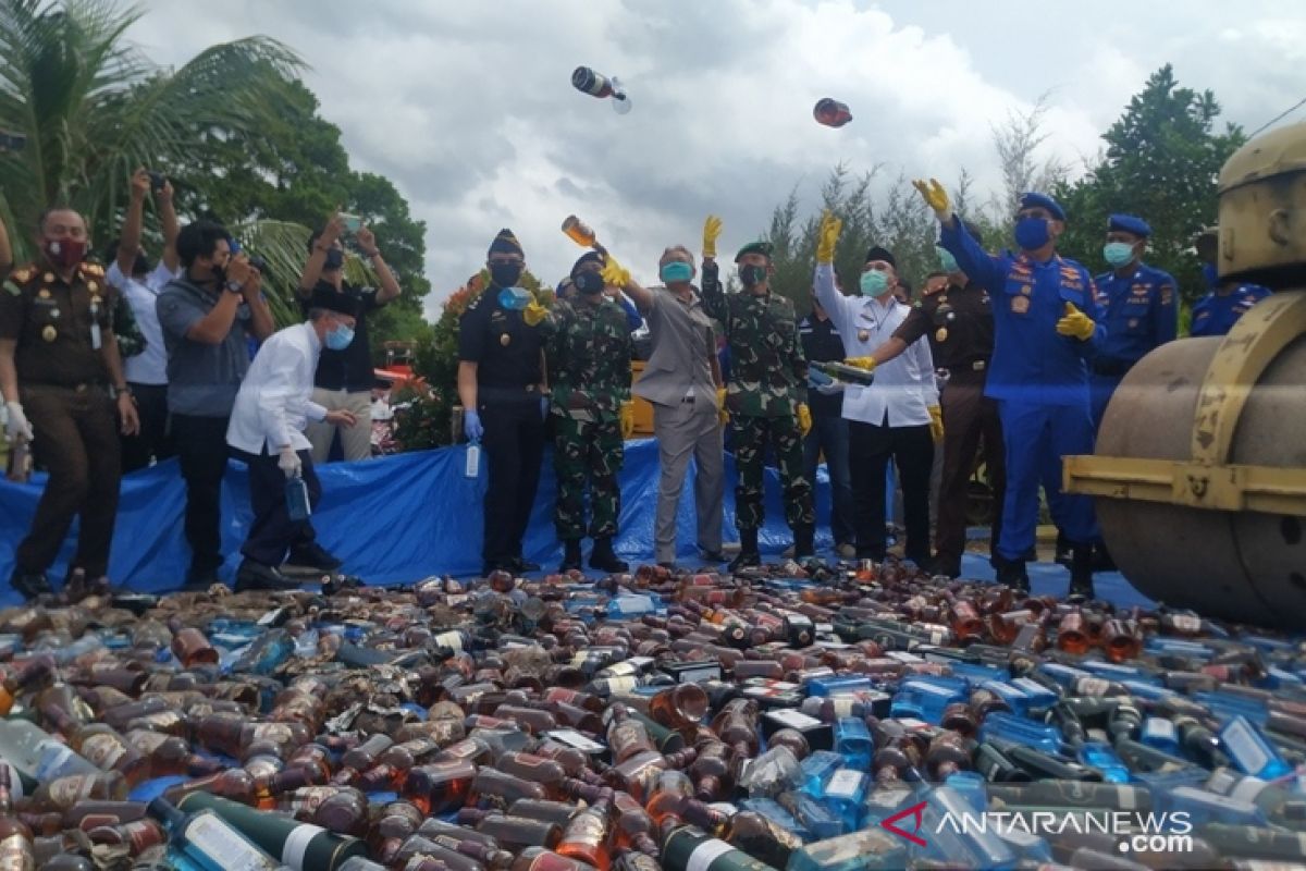 Gubernur Babel apresiasi pengadilan hukum berat penyeludup miras