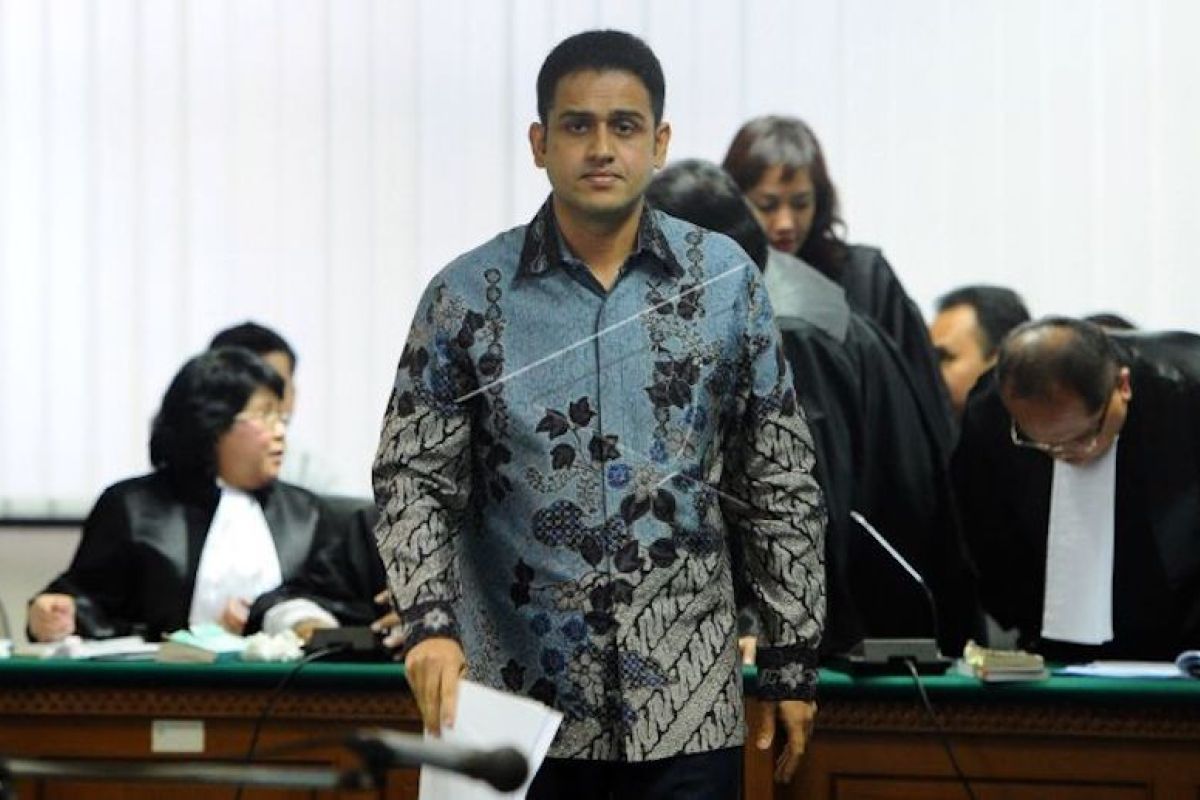 Nazaruddin telah lunasi denda Rp1,3 miliar, kata Ditjenpas