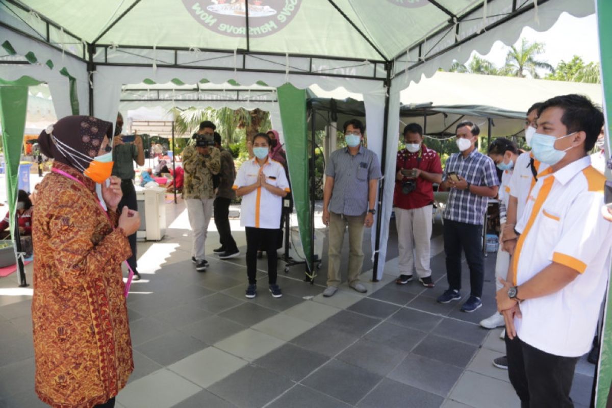 Dua mobil laboratorium PCR BNPB akhiri tugasnya di Surabaya