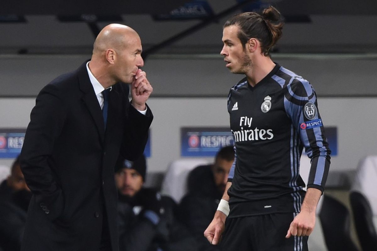Zinedine Zidane bantah hubungan buruk dengan Gareth Bale