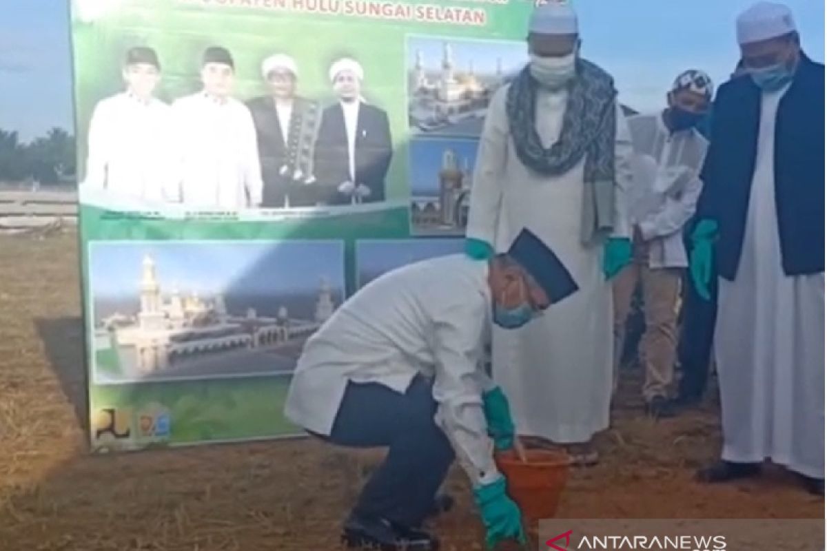 Video - Mesjid Islamic Center Kabupaten HSS ditargetkan paling lama selesai tahun 2022