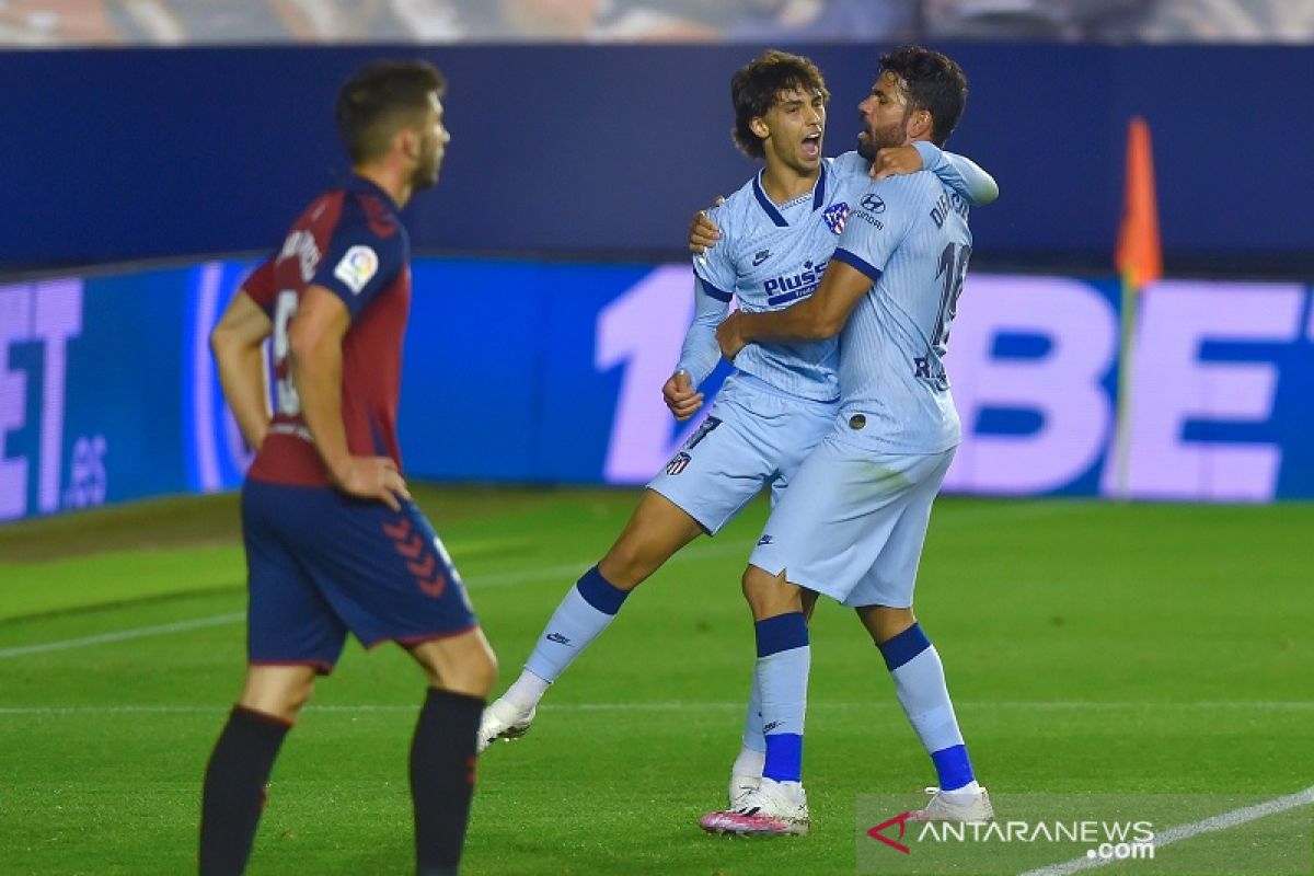 Atletico kemas 5 gol ke gawang Osasuna, berikut nama-nama pengemas gol