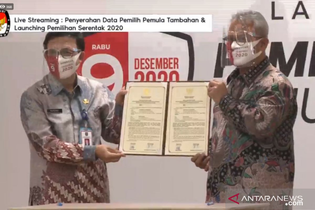 KPU terima 456.256 pemilih pemula DP4 tambahan untuk Pilkada 2020